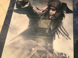 Pirates of the Carribean At World’s End Vinyl Movie Banner 96” x 60” 3
