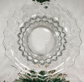 Vintage Authentic Fostoria American Crystal 11 