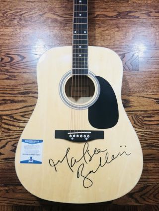 Kelsea Ballerini Signed Acoustic Guitar Authentic Autograph Bas E82797