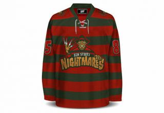 A Nightmare On Elm Street Hockey Jersey Custom Number 84