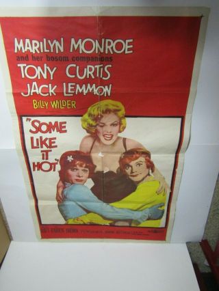 Some Like It Hot - Marilyn Monroe - Tony Curtis - Jack Lemmon
