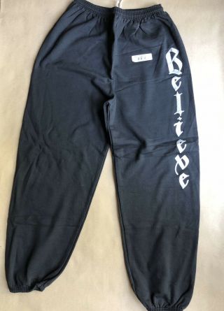 Cher Believe Tour Sweat Pants Size Xl With Sales Barcode Hanes Brand