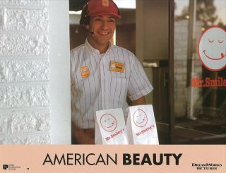 American Beauty Lobby Card,  French Still 5 - Kevin Spacey