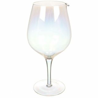 Lustre Jumbo Wine Glass Decanter 1.  8 L Vintage Large Drinks Decanter Carafe Uk