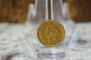 1853 O One Dollar $1 Liberty Dollar Gold Coin