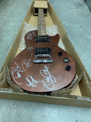 Styx Band 2016 Signed Epiphope Les Paul Vintage Guitar Signed By The Styx Band
