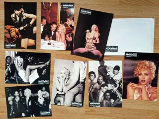 In Bed With Madonna Scarce Set Of 8 Vintage Lobby Cards 1991 Pop