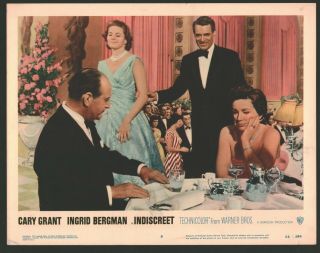 Indiscreet Lobby Card (fine, ) 1958 Cary Grant Movie Poster Art 1029