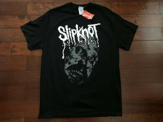 Vintage Deadstock 2004 Slipknot Tee M T Shirt Bravado Rock Metal Concert Album
