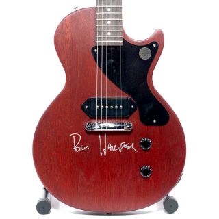 Gm Grammy® Winner Ben Harper Signed Gibson Les Paul Jr.  Guitar,  Gig Bag