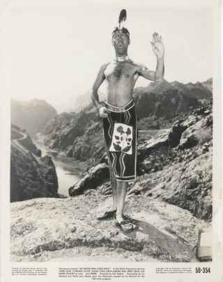 " My Friend Irma Goes West " - Photo - Jerry Lewis - Long Shot - Indian Garb