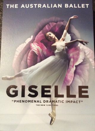 Promotional Flyer The Australian Ballet Giselle