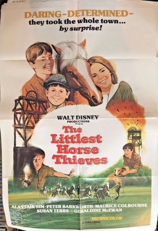 The Littlest Horse Thieves Movie Poster Folded 40 " X 27 "