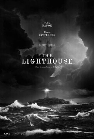 The Lighthouse 2019 A24 Ds 27x40 Movie Poster Robert Eggers