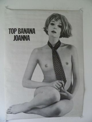 Genevieve Waite Top Banana Joanna 1968 Personality Poster 29 1/2 By 41 60 