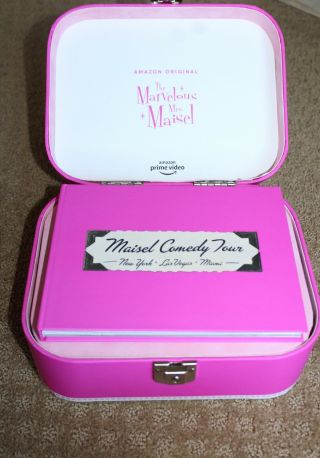 THE MARVELOUS MRS.  MAISEL PROMO DVD JEWELRY DELUXE BOX SET PROMOTIONAL 3