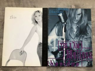Melissa Etheridge 2 Tour Souvenir Books Yes I Am & Skin 90 