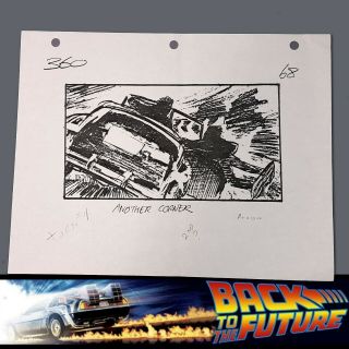 Back To The Future 2 - Production Storyboard - Marty On Hoverboard 68