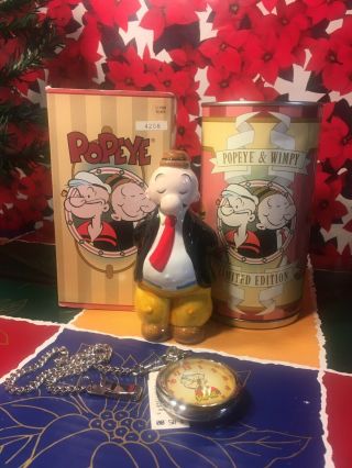 Vintage Popeye Limited Edition Fossil Watch