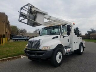2012 International 4300 Cable Placing Bucket Truck