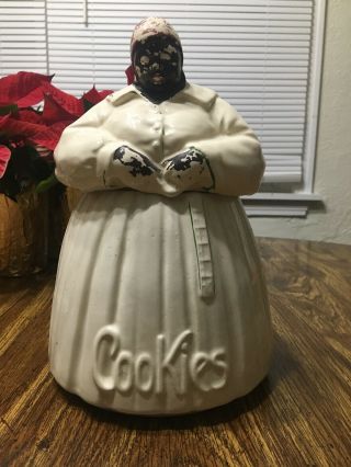 Vintage Mccoy Aunt Jemima Cookie Jar