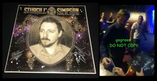 Sturgill Simpson Signed Metamodern Sounds In Country Music Vinyl Album Record