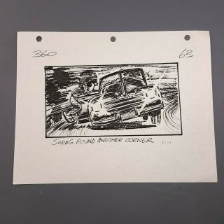 Back To The Future 2 - Production Storyboard - Marty On Hoverboard 63