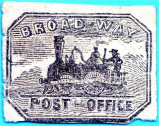 Us Local Sc 26l2 Broadway Post Office,  York,  N.  Y.  1851,  Used/unused? Ng