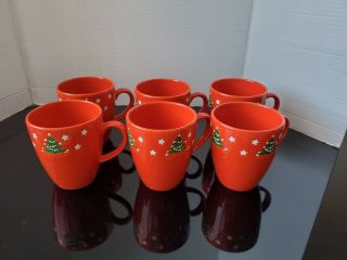 Waechtersbach Christmas Tree Jumbo Coffee Mug Set Of 6 3