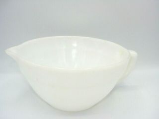 Vintage Fire King Oven Ware 4 Cup 1 Quart Measuring Cup Bowl White Milk Glass