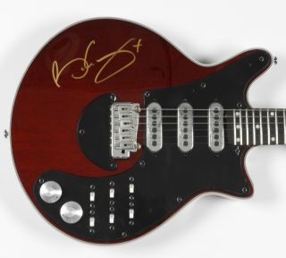 Brian May Queen Autograph Signed Signature Guitar Jsa