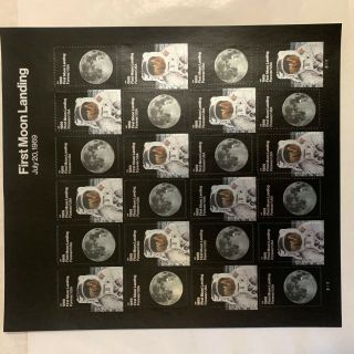 Stamps 2019 Usa Forever First Moon Landing 1969 - Full Sheet Of 24