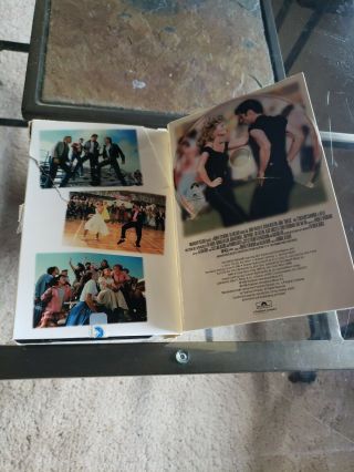 GREASE 20TH ANNIVERSARY LIMITED EDITION VHS with DVD. 3
