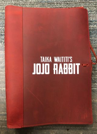 Jo Jo Rabbit – 2019 “for Your Consideration” Leather Bound Screenplay Signed