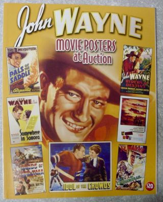 John Wayne Movie Poster Book June 2004 - Highest Quality Photos Of Posters