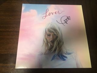 Lover Taylor Swift Signed Record Promo Vinyl Colored Double Lp