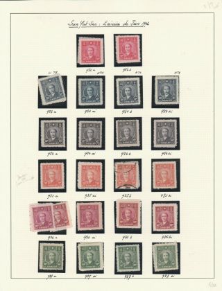 1946 SYS Shanghai Dah Tung print coll,  Chan 982 - 922 3