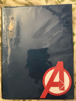 Marvel Avengers Captain America Iron Man Hulk Thor Hand Crafted Notebook Fanart