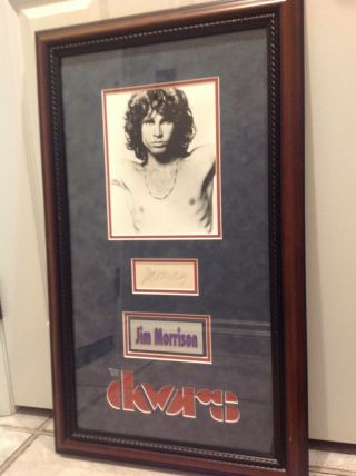 Jim Morrison - The Doors - Signature With