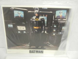 Batman 1989 Set Of 8 Lobby Cards.  11 X 14