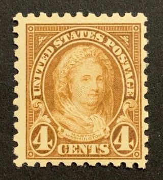 Travelstamps: 1925 US Stamps Scott 585 Martha Washington MNHOG 2