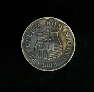 1888 - A Dominican Republic 2 1/2 Centavos