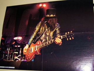 Guns & Roses Slash Concert Shot Full Color Poster Very Cool