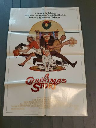 A Christmas Story 1983 1 Sheet Movie Poster 27 " X 41 " Comedy