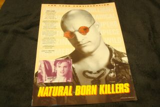 Natural Born Killers 1994 Oscar Ad Juliette Lewis & Ed Wood Lugosi & Dreamworks