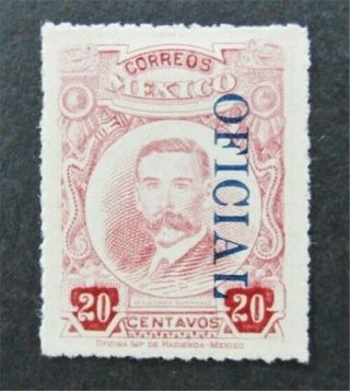 Nystamps Mexico Stamp Q140 Og H $47 Signed