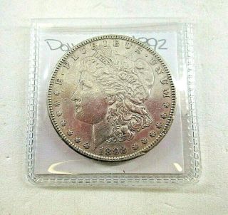 1892 - S United States Morgan Silver $1 Dollar Coin Extra Fine