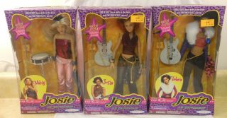 Josie And The Pussycats Movie Dolls Set Of 3 Josie Melody Valerie