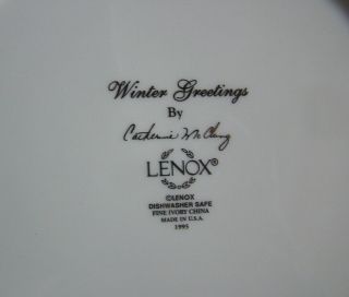 Set of 8 Lenox Winter Greetings 8 