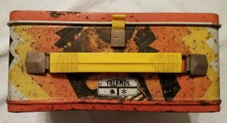 Vintage 1977 KISS ROCK BAND METAL LUNCHBOX (NO Thermos) 3